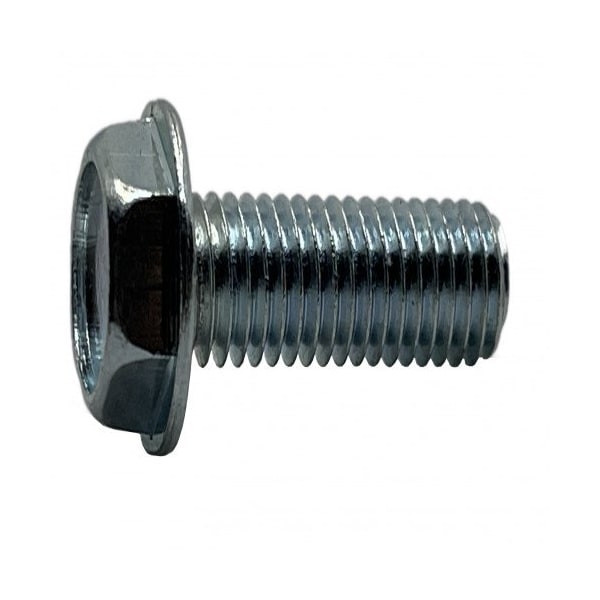 Suburban Bolt And Supply #10-24 x 2-1/2 in Slotted Hex Machine Screw, Zinc Plated Steel A0300120232HWZ - main